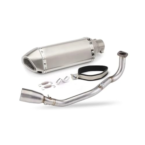 Adaptateur silencieux d'échappement haute performance à enfiler pour NMAX125 NMAX155