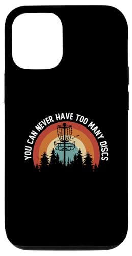Lanceur de disques Funny Disc Golf I Have Too Many Discs Coque pour iPhone 12/12 Pro