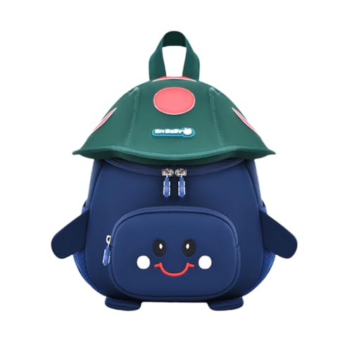 Toddler Backpacks for Girls Boys, Kids Anti-Lost Daycare Bag for School, Cute Kindergarten Preschool Bookbag, Blue