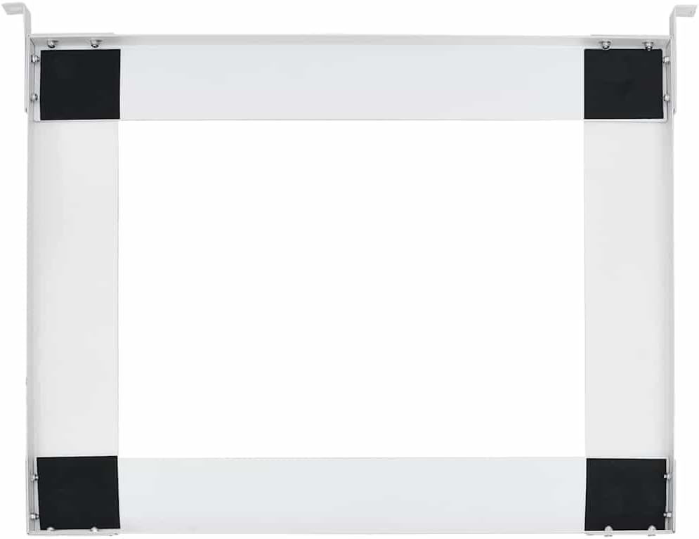 Washing Machine Pedestal with Storage Base, Heavy Duty Steel Laundry Stand for Washers and Dryers, Non-Slip Anti-Vibration Riser, White, 25.2 x 21.7 x 12.8 Inches