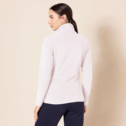Image of Amazon Essentials Women's Classic-Fit Full-Zip Polar Soft Fleece Jacket, Outerwear Coat with Cuffs (Available in Plus Size)
