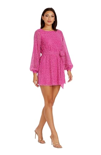 Dress the Population Women's Kirsi Shift Mini Dress2