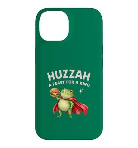 Huzzah Feast For A King Frog Knight �o�[�K�[ �Q�[�}�[ �X�i�b�N �X�}�z�P�[�X iPhone 14 �p