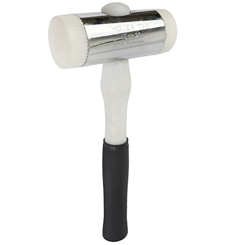 Image of 50mm 716 Nylon Faced Work Glazing Window Beads Hammer Mallet TE763