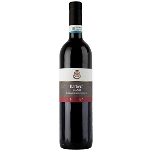 Vino tinto Barbera del Sannio D.O.P. de Cantina di Solopaca, una joya en caja de 6 unidades