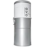 OVO Semi Commercial Central Vacuum System, Hybrid Filtration with or Without Disposable bags-700 Airwatts Power Unit, 35L or 9.25Gal, White