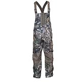 HOT SHOT Men’s Elite Camo Hunting Bib, Mossy Oak Country DNA Camo, Waterproof, Insulated, Designed for All Day Use, Large