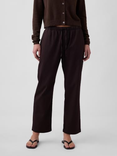 Image of Gap Women's Easy Straight Pull-on Pants