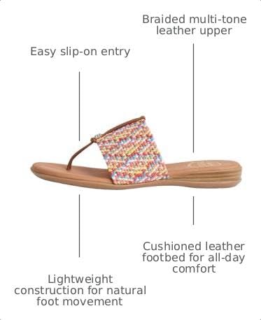 Image of Andre Assous Nice Woven Featherweight Flat