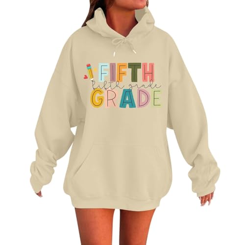 Sweats à capuche pour l'école col rond vêtement de printemps