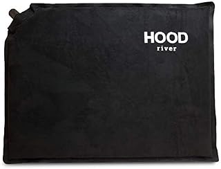 Hood River Self Inflating Seat Cushion - Waterproof Stadium Warm and Soft Microfiber
