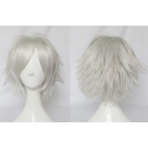 LUGANO DRAMAtical Murder DMMd クリア コスチューム コスプレウィッグ＋ウィッグネット COSPLAY