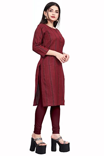 Image of Women's Pure Cotton A-line Kurti