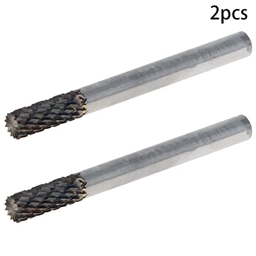 Fresas rotativas doble corte 6mm 2 piezas miniatura 3
