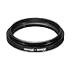 PATIKIL 30mm-26mm Metall Step-Down-Ring, Kamera-Objektivfilter-Adapterring Aluminium Filter-Adapterring für Kamera-Objektivhauben, Schwarz