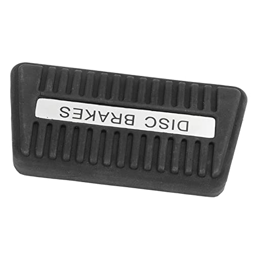 Capa de pedal de freio, protetor de pedal de pé de carro, superfície ranhurada, borracha antiderrapa