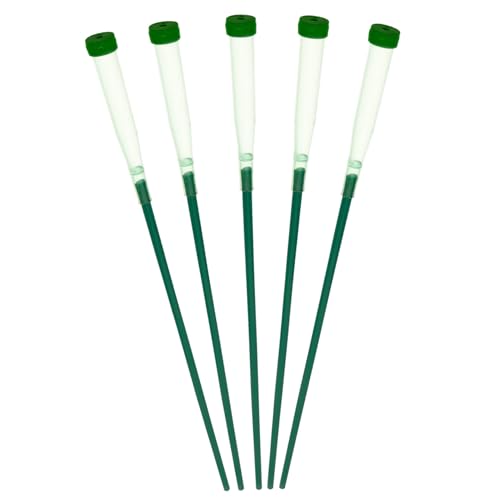 IWOWHERO 5pcs Plastic Floral Test Tubes Reusable Flower Water Tubes for Home Store Flower Care