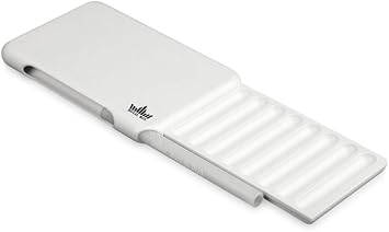 Original Royal Box Torpedo White 8 Compartment Luxury Snuff Storage Box with Built in 3 Straw