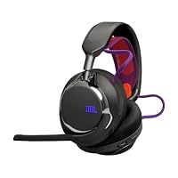 JBL Quantum 950, 50mm Carbon Dynamic Drivers, Spatial Sound with Head Tracking, 50 Hours of Playtime, QuantumENGINE, Adaptive Noise Cancelling, Black