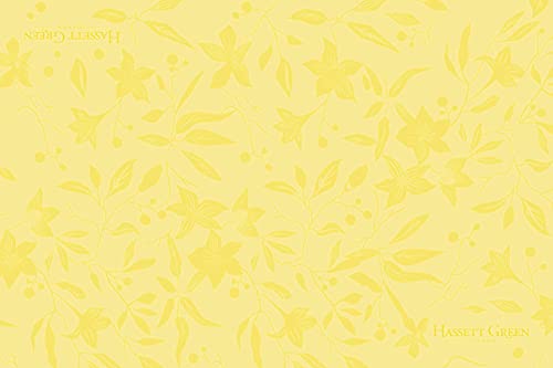 Hassett Green London - Honeysuckle & Jasmine Scented Drawer Liners - Single Pack of 6 Sheets size 600 x 400 mm (Single)