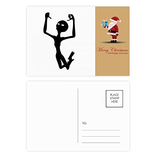 Cartes postales Univers et Alien lot de 20 à glisser sous le sapin pour vos cadeaux