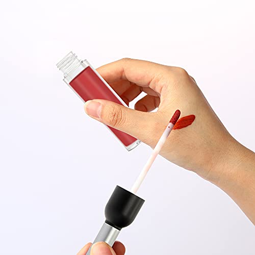 Ronrons 15 Pieces 5Ml/0.17Oz Empty Wine Bottle Shaped Lip Gloss Tubes Refillable Plastic Lip Oil Bottle Cosmetic Diy Container Holders For Making Up, Multicolor #TOP6