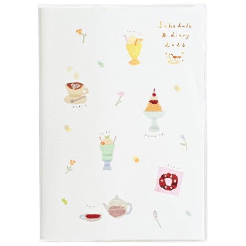 Amazon.co.jp: クツワ 手帳 カラーインデックス手帳 2026年 B6