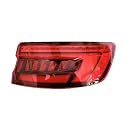 Madehitr Auto Rückleuchten Compatible für Audi A4 B9 2016-2019 Rücklicht Links und Rechts, Heckleuchten Komplettsatz,normal-Outer Right