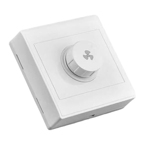 FytStycale 86 Type Fan Speed Controller Adjustable Regulator for Ceiling Restaurants, Type B