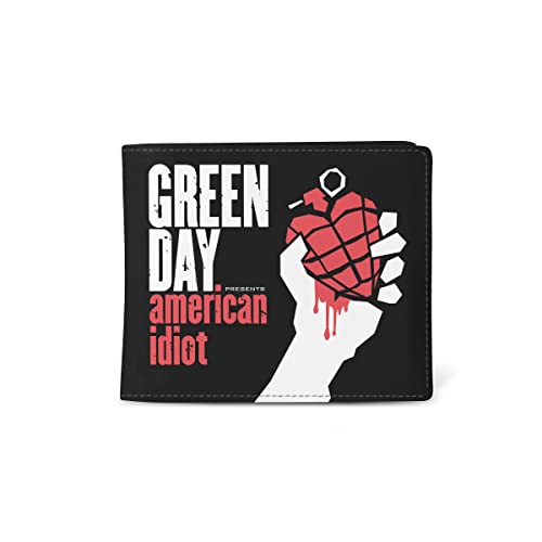 Portefeuille Green Day compact fini les poches déformées par la monnaie