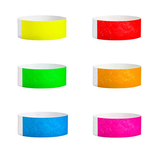 Wristco Z-CO000003-1531 600 Wristco Tyvek Wristbands For Events, 6-Color Variety Pack – Tamper-Proof Design Prevents Reuse – Premium-Grade Bracelets For Hospital & Medical Id, Party, Vip Identification thumb #8