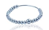 M'VIR Sikh/Punjabi Kada Beads Stainless Steel Bracelet for Women/Girls/Boys/Men/Grandpa - FREE...