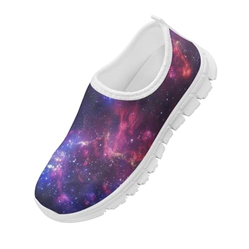 TODIYADDU Soccer Basketball Sports Lover Shoes for Boys Athletic Slip On Sneakers, White4