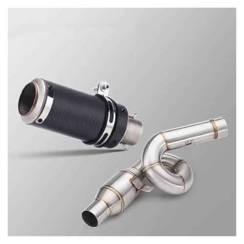 Tuyau d'échappement Z800 tube de liaison intermédiaire inox 51mm moto 2013-2016