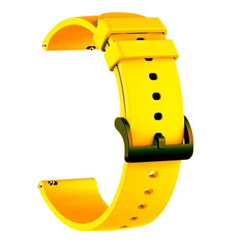 Image of IIK COLLECTION 22mm Silicone Strap for Smart Watches | Combo Pack Compatible With Noise, Fireboltt, Boat Xtend, Pebble, Boat Flash, Noise Color Fit, Ultra Smart Watch & All Watches