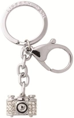 Lisbeth Dahl Camera Keyring with Crystals