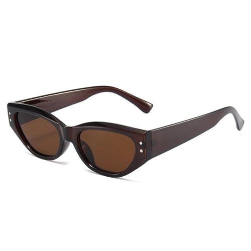 Lunettes de soleil couleurs acidulées monture punk à rivets tendance