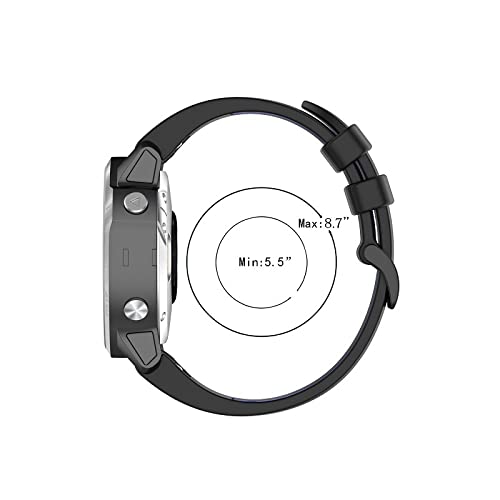 Bracelet Garmin Fenix 5S silicone 20 mm agate interchangeable 7S - 4