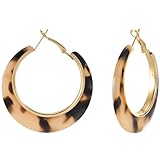 Boucles d'oreilles pendantes rondes : légères et sans danger pour vos oreilles, ces boucles d'oreilles pour femmes sont faciles à mettre et à enlever, offrant une expérience confortable et