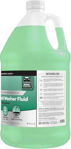 Image of Clean Revolution EV Windshield Washer Fluid, 128oz 2-Pack, 100% Methanol-Free, Winter Ready up to -15F, Compatible with Electric Vehicles and Performance Cars (2 Pack)