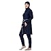 Swimsuit Women Muslim Plus Size Muslim Swimsuits for Women Modest Islamic Arabic Swimwear Burkini Long Sleeve Top Pants with Hijab 3PCS Sun Protection Rash Guard Fat Bathing Suits Navy Blue e 6XL