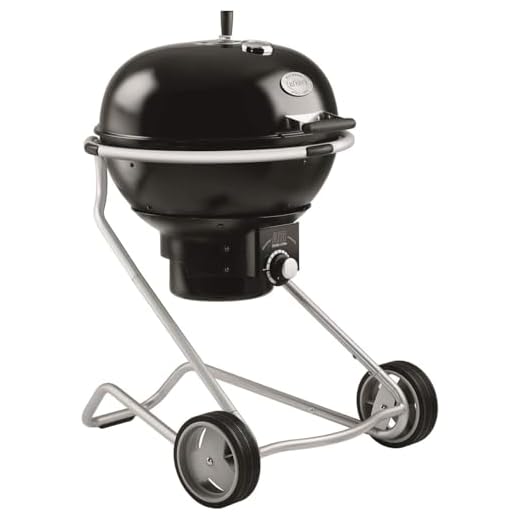 Jamestown DEXTER Kugelgrill mit Aschetopf inkl. Thermometer im Deckel | Hochwertiger Grill für ein gelungenes Barbecue 2 RÖSLE Holzkohle-Kugelgrill No.1 AIR F60, Hochwertiger Kohlegrill mit Air Control System, Deckelscharnier, Deckelthermometer, klappbarer Edelstahl-Grillrost, extra große Grillfläche und Grillraum