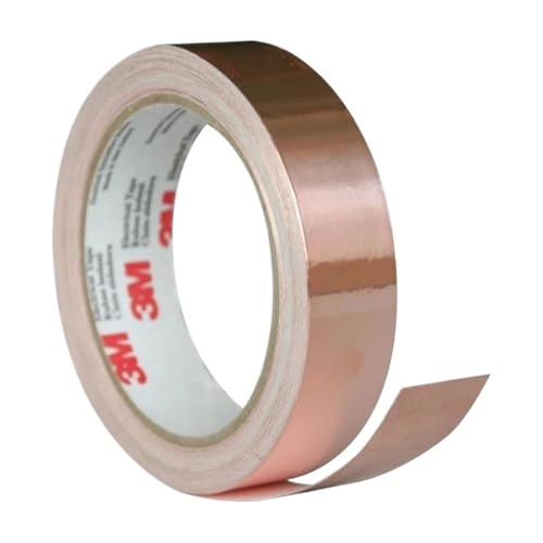 Ruban de cuivre conducteur de blindage 15mm x 3m pour guitare et circuits électriciens