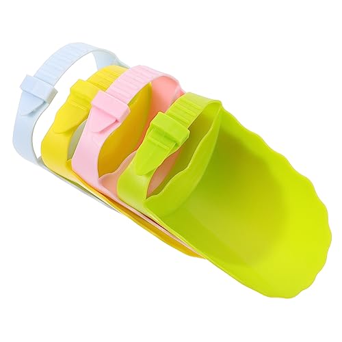 Abaodam 4個子供用手洗いサポート蛇口延長器 簡単設置 水の飛散防止 洗面台や浴室に対応 な手洗い補助ガイド