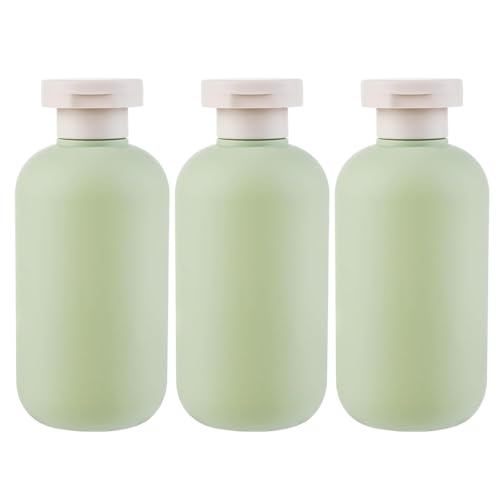 AYNKH 3PCS 200ML Refillable Squeeze Bottles, Travel Containers Empty Bottles with Flip Cap
