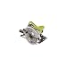 Produktbild Ryobi 5133002779 Handkreissäge 1600W RCS1600-K, Universal-Kreissäge Anschluss für Staubabsaugung, GripZone+, einstellbare Bodenplatte, Spindelarretierung, Schnittiefe 55-66mm, 1600 W, 230 V, Gelb