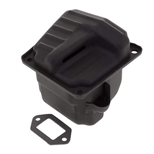 KBINGO Dual Port Exhaust Muffler with Gasket Kit 1125-140-0612 Fits for Stihl 044 046 MS440 MS460 MS461 Chainsaws, Replaces 1128-140-0603