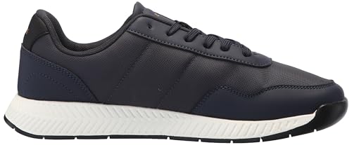 Image of BOSS Men's Leather Mix Low Top Sneaker