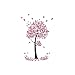 Accueil Décoration Creative Flower Papillons Arbre Stickers Arbre Stickers Stickers Salon Chambre à coucher Sofa Fond Décor Mural