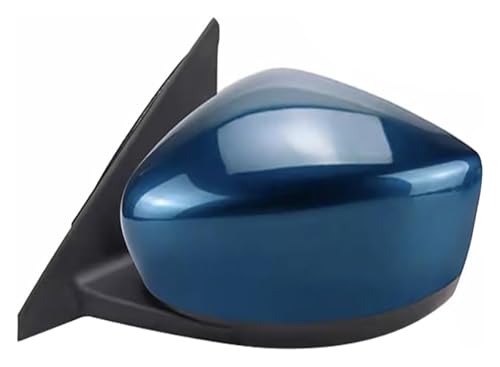 Rétroviseur Rabattable pour Nissan Kicks 2018 Ensemble Miroir Extérieur Bleu Gauche
